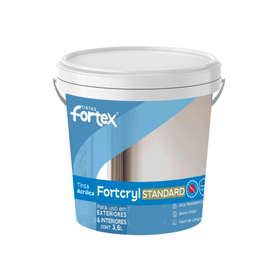 FORTCRYL - 3,6L - DIVERSAS CORES